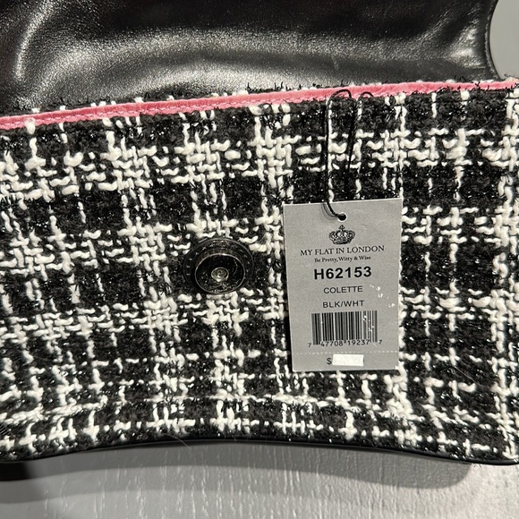Rare! My Flat In London Tweed Handbag - Picture 9 of 15